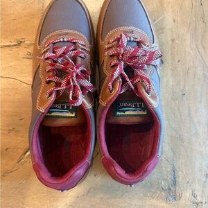 L.L. Bean 10 1/2 Men's Katahdin Sneaker Hiking Shoes -Brown and Red- never worn